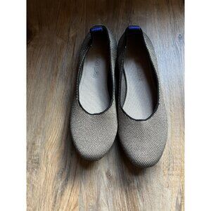 Rothy’s Rothys Women’s The Flat Gold/Brown Metallic Size W10